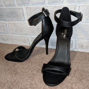 Mossimo Strappy Black Heels